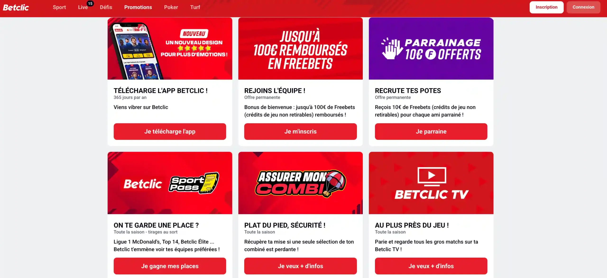 betclic code promo